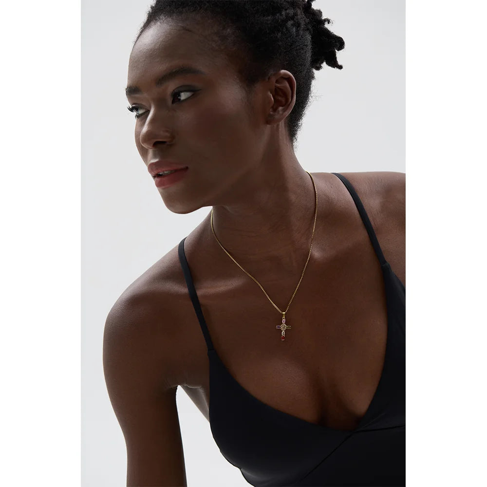 ALANIA CROSS NECKLACE