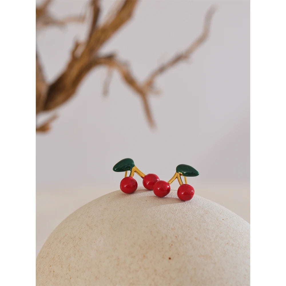 CHERRY EARRINGS