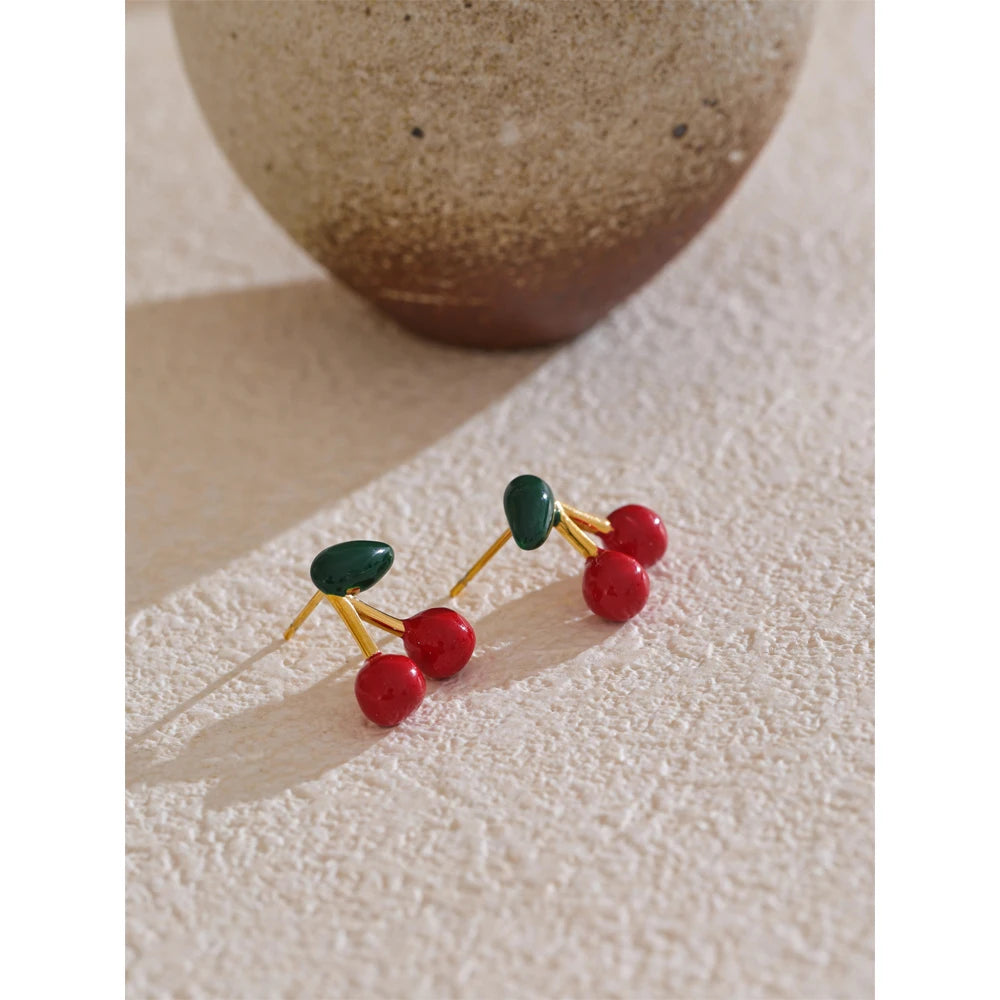 CHERRY EARRINGS