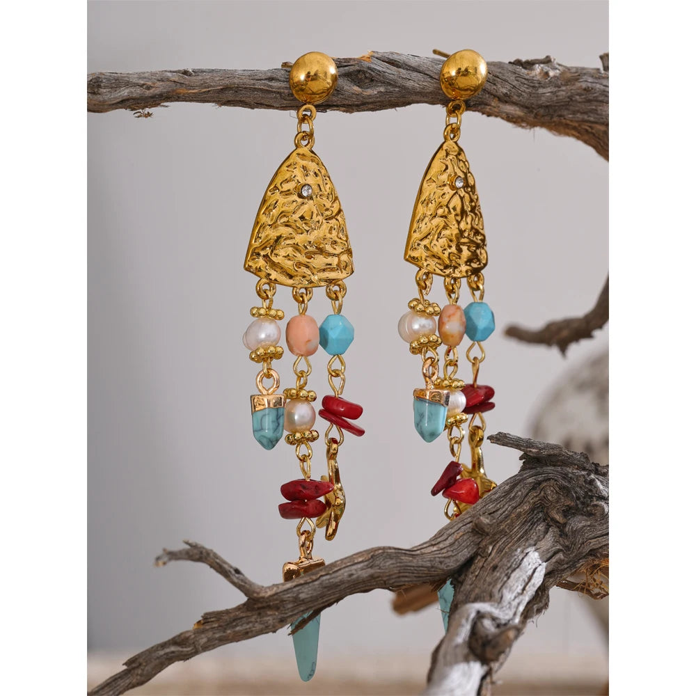 HANDMADE DANGLE EARRINGS