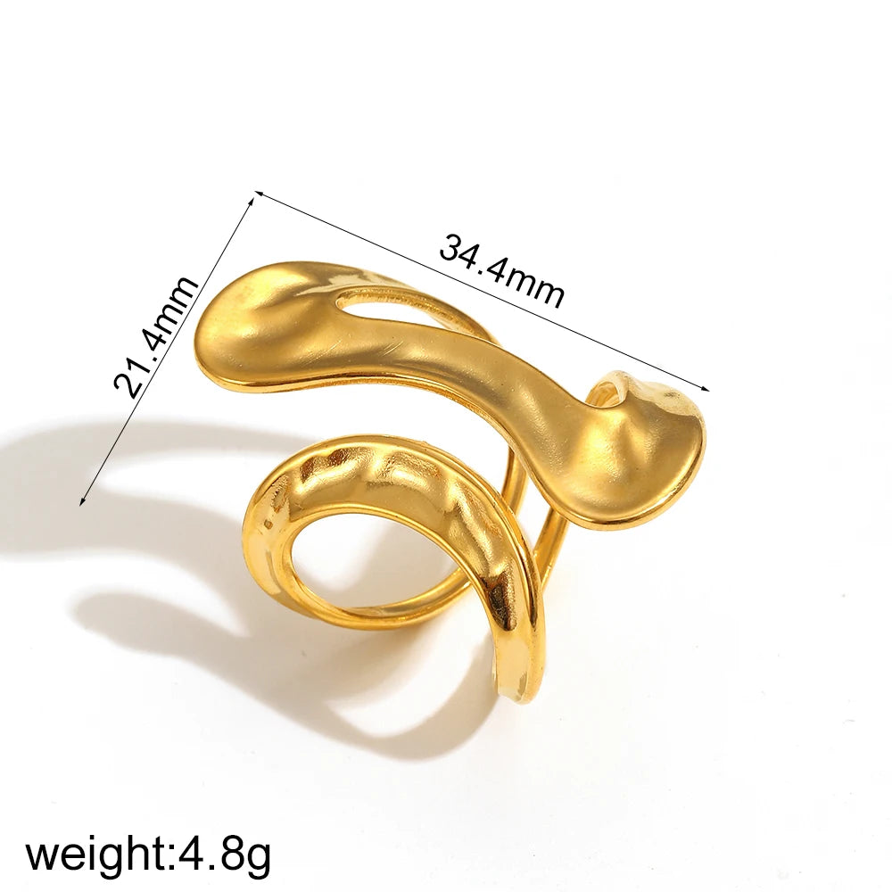 STYLISH IRREGULAR RINGS