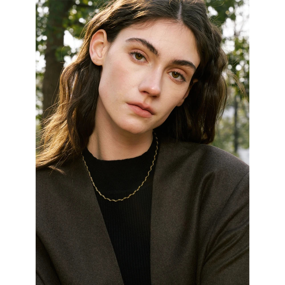 ALIA GOLDEN WAVES NECKLACE