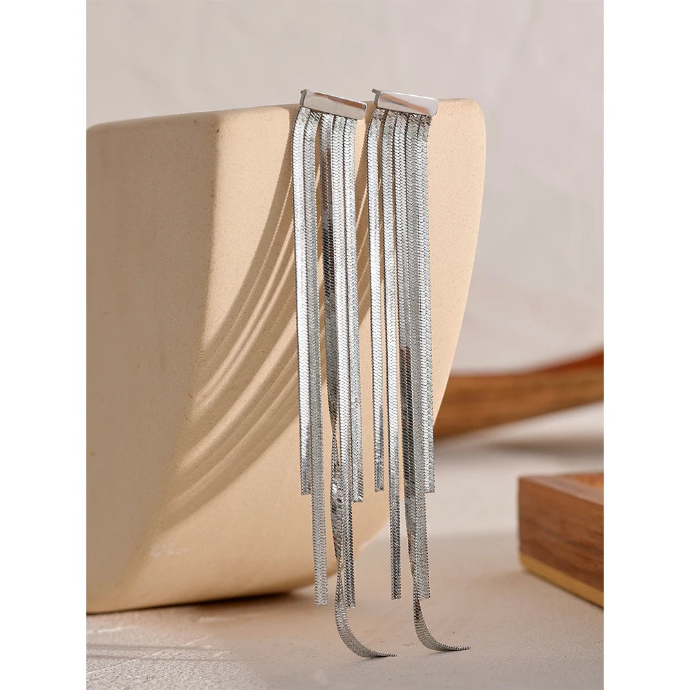 BARBARA GOLDEN WAVES EARRINGS