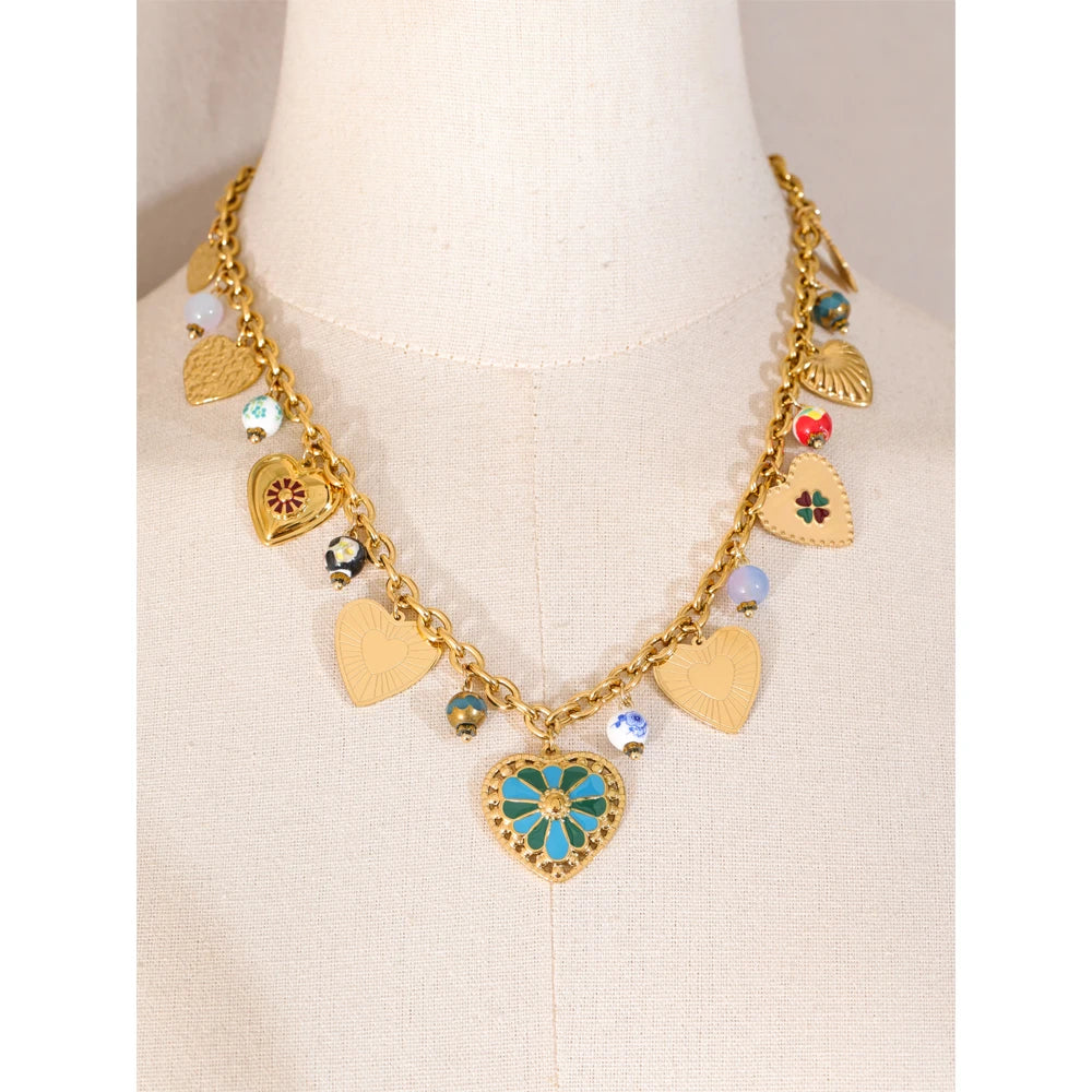 CLASSIC HEART STYLE NECKLACE