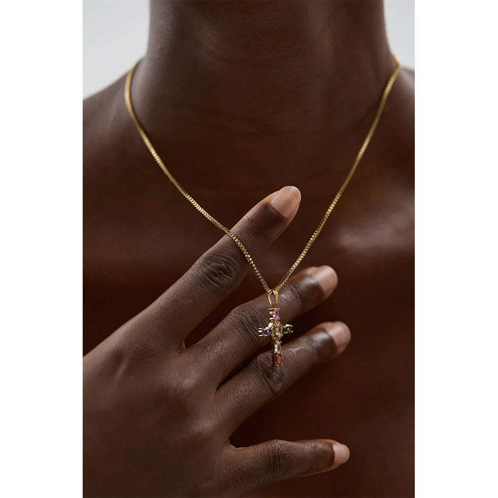 ALANIA CROSS NECKLACE
