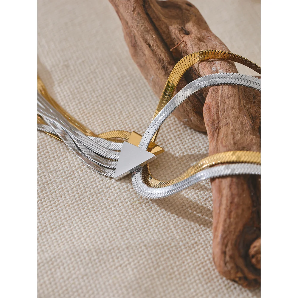 BARBARA GOLDEN WAVES NECKLACE