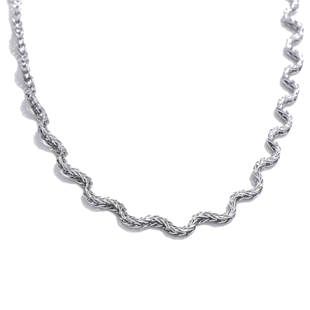 ALIA GOLDEN WAVES NECKLACE