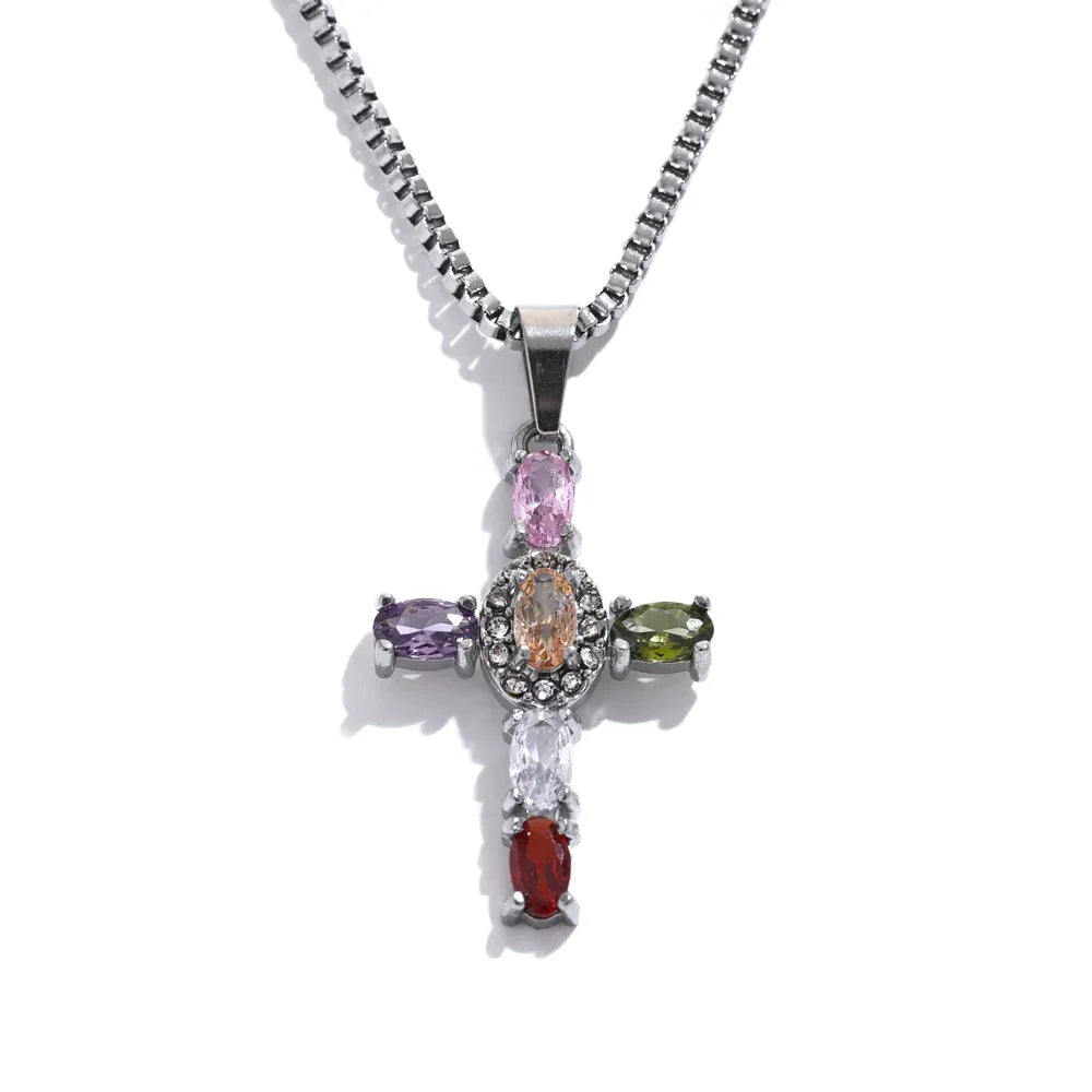 ALANIA CROSS NECKLACE