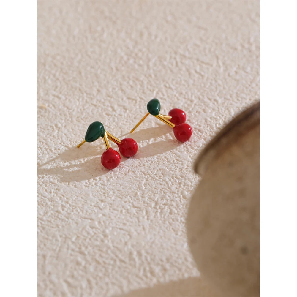 CHERRY EARRINGS