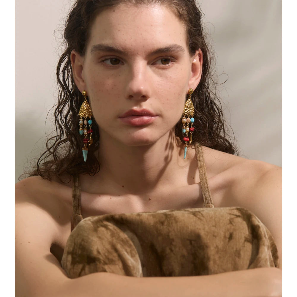HANDMADE DANGLE EARRINGS