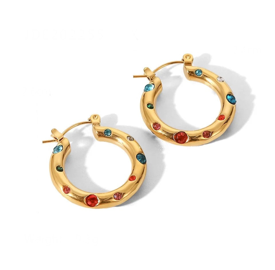 ROUND EARRINGS