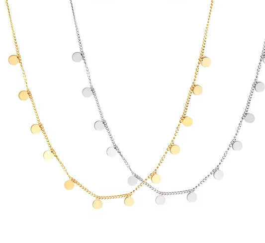 DOTTED LINE NECKLACE