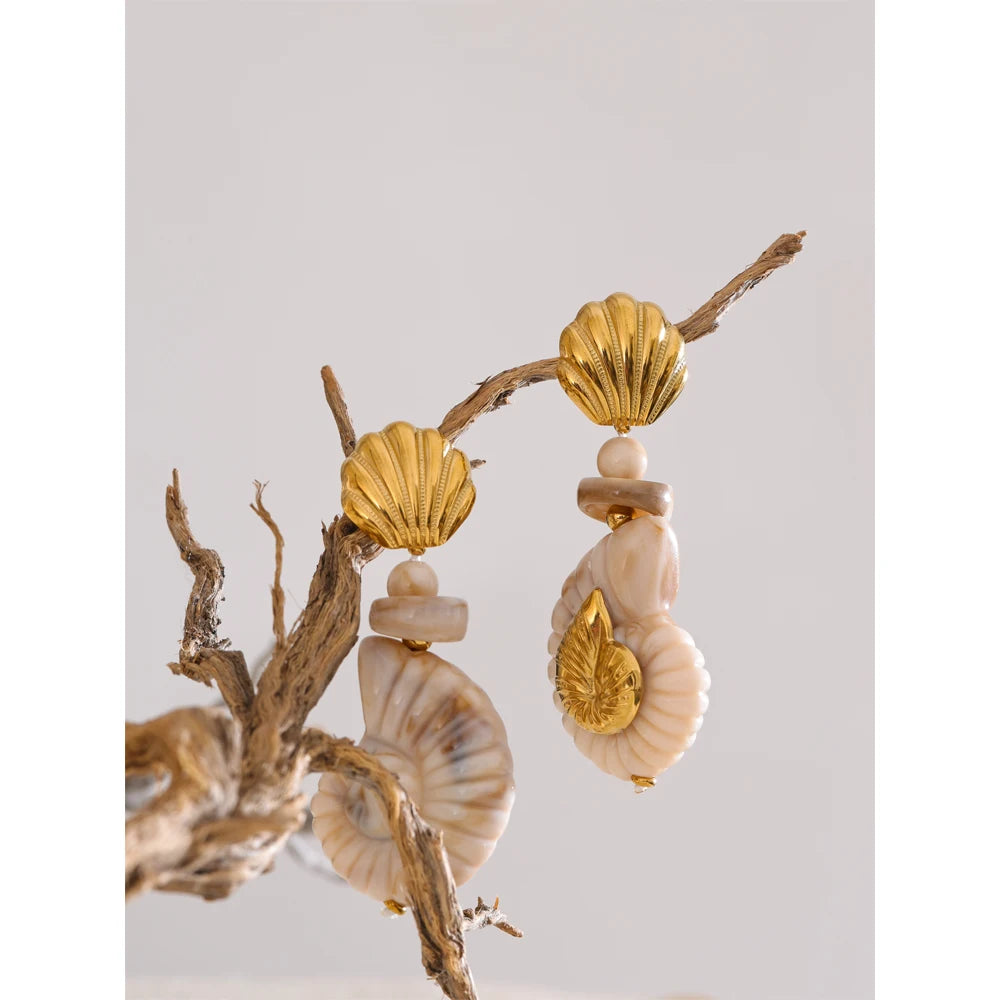 URANUS SHELLS EARRINGS