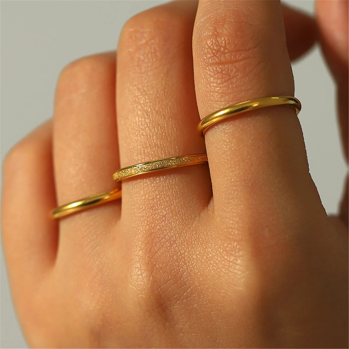 THIN RINGS SET