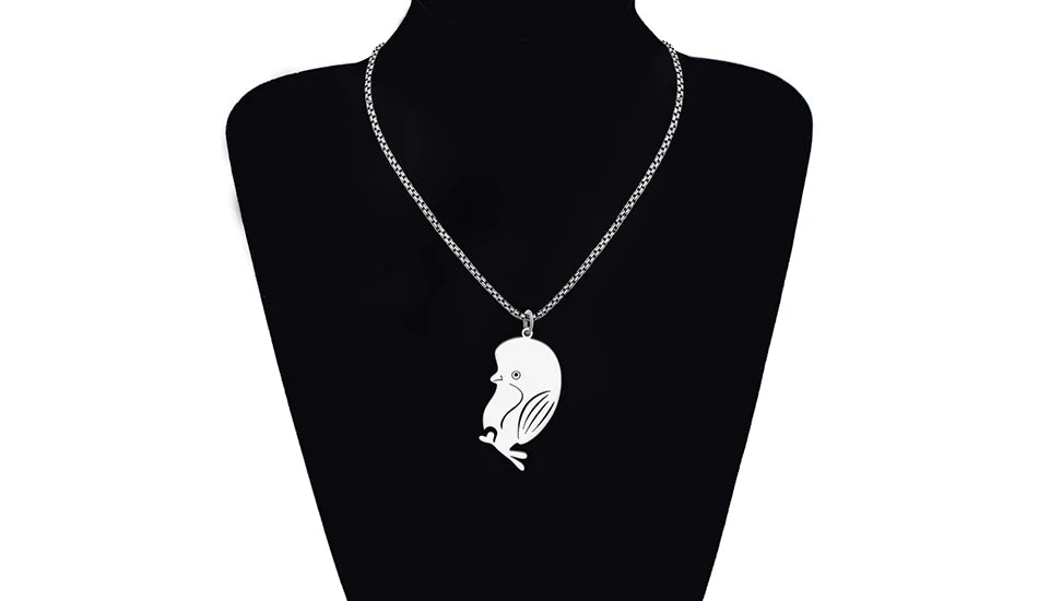 COUPLE LOVE BIRDS NECKLACE SET