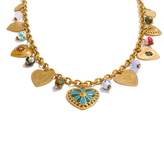 CLASSIC HEART STYLE NECKLACE