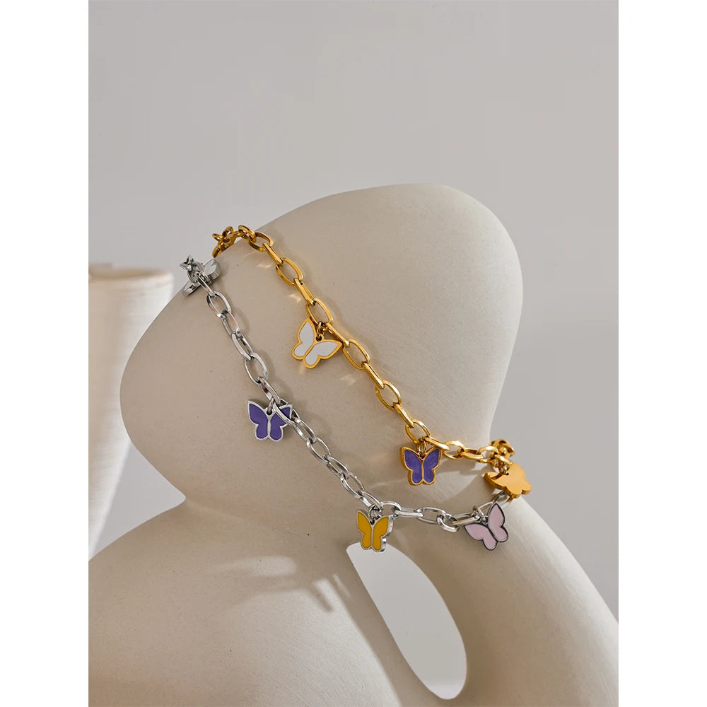 LYRA BUTTERFLY ANKLET