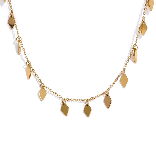 SHINY PENDANT NECKLACE