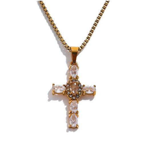 ALANIA CROSS NECKLACE