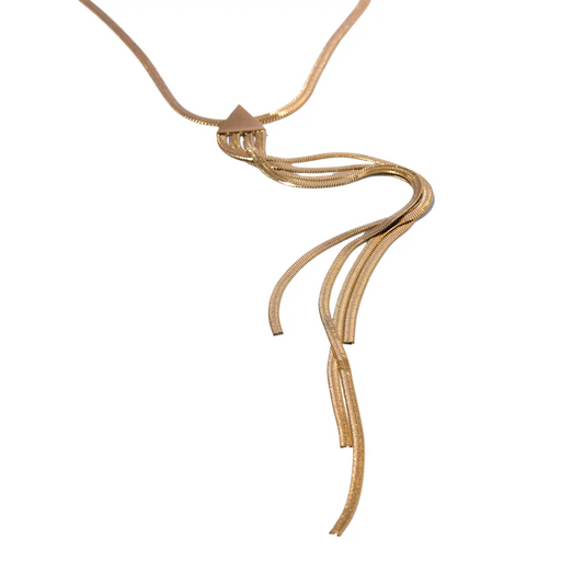 BARBARA GOLDEN WAVES NECKLACE
