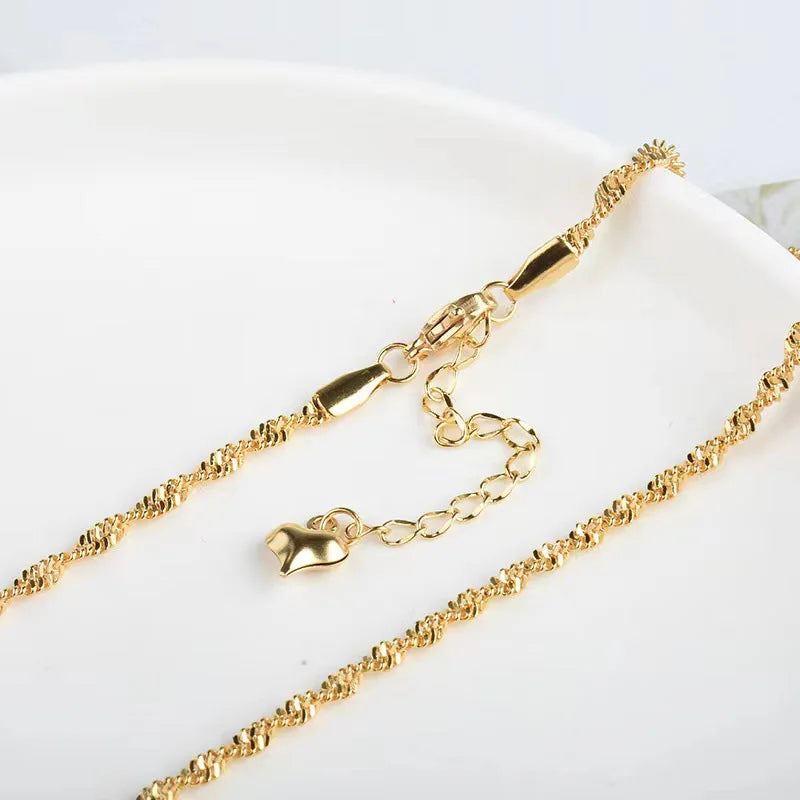 WAVE CHAIN NECKLACE