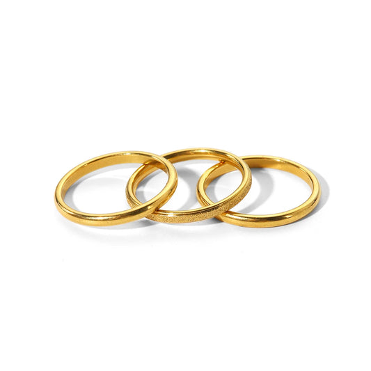 THIN RINGS SET