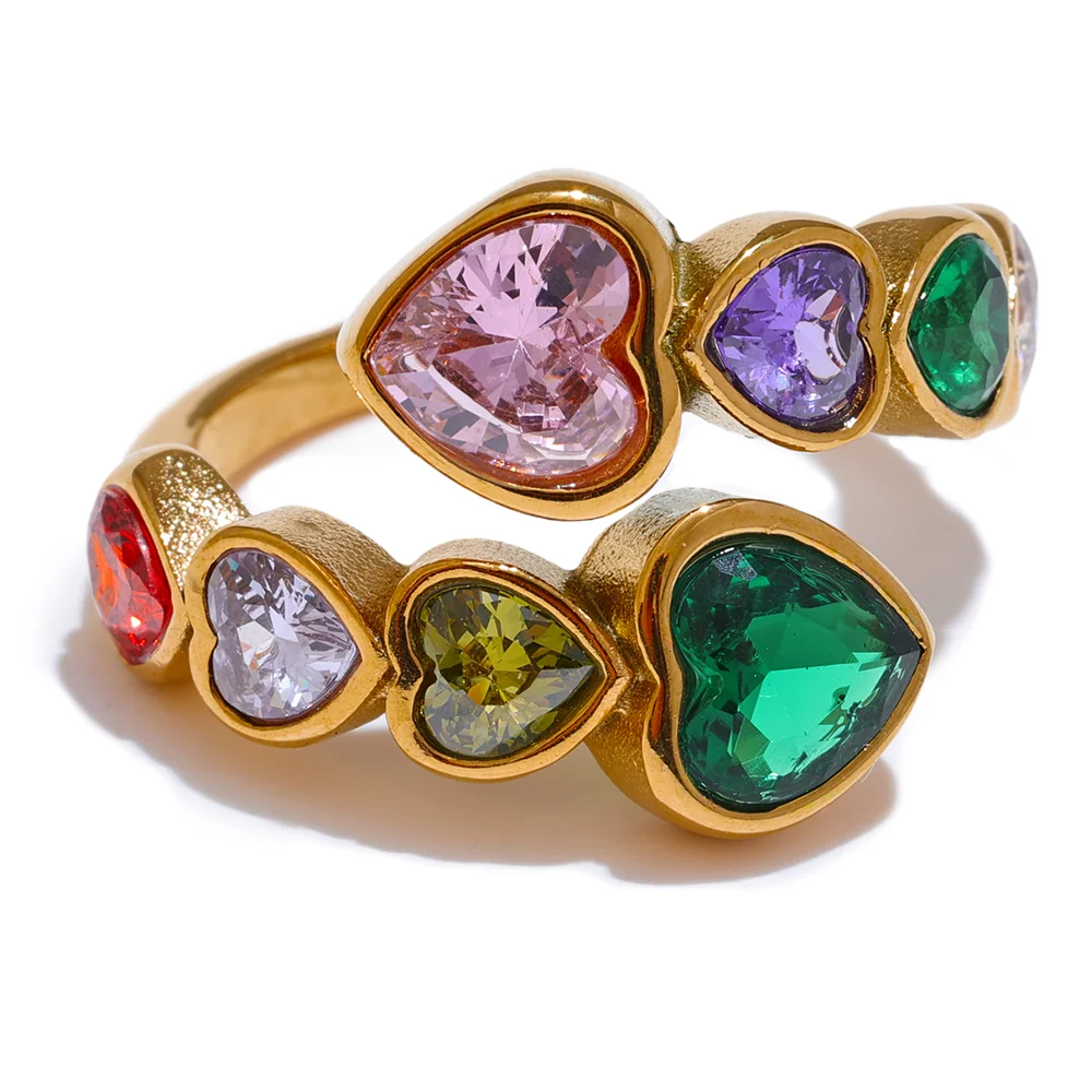 SHINY HEARTS RING
